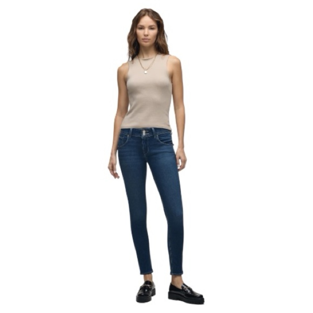 Hudson Low Rise Collin Flap Pocket Skinny Jeans‎